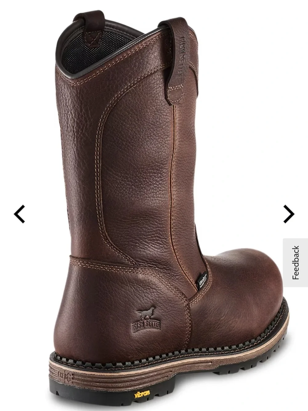 Irish Setter edgertone waterproof composite toe work boots size 11.5